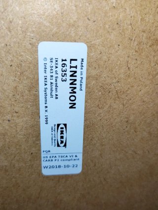 Escritorio Limmon Ikea Negro URGE