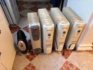 Radiador de Aceite Lynx Blanco GRANDE como nuevo