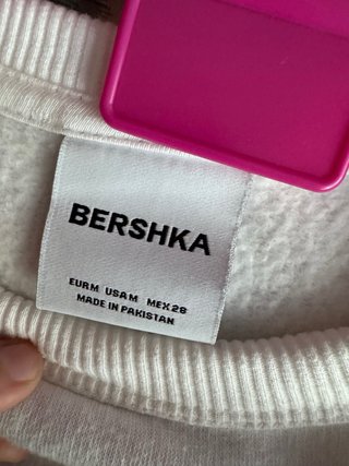 Sudadera blanca básica