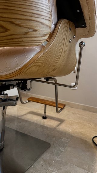 Sillón Peluquería/Barbería Reclinable Madera