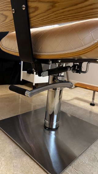 Sillón Peluquería/Barbería Reclinable Madera