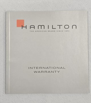 Garantía Internacional Reloj Hamilton
