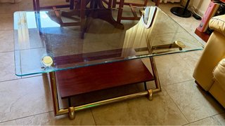 Mesa centro cristal 110x60