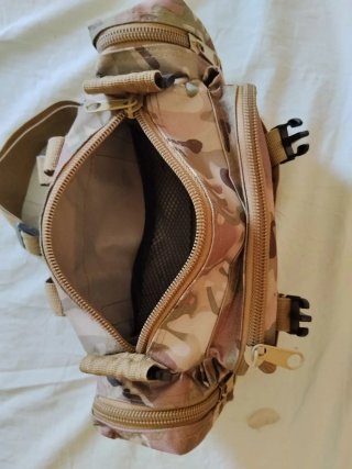 Riñonera Táctica Camuflaje Airsoft