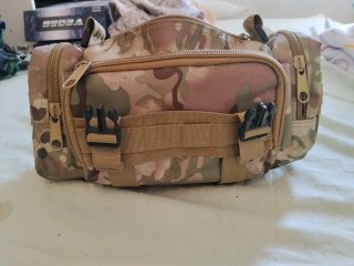 Riñonera Táctica Camuflaje Airsoft