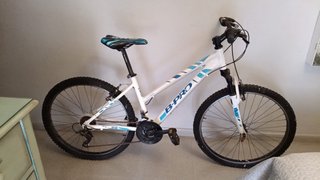 Bicicleta Montaña B-PRO Blanca y Azul