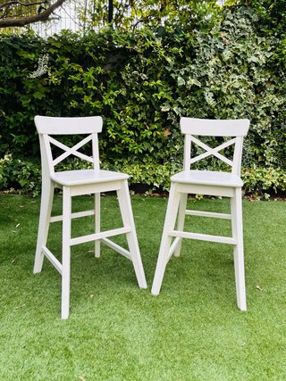 Trona / Silla INGOLF IKEA Blanca (niños)