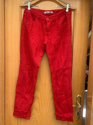 Pantalón Desigual Rojo