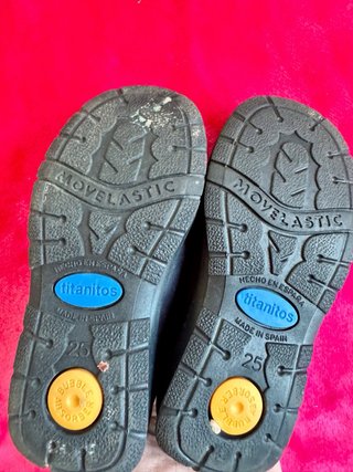 Zapatos Colegiales Titanitos Talla 25