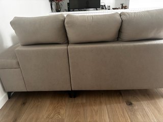 Sofá Chaise Longue Beige
