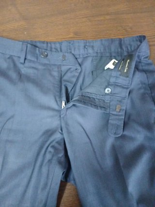 Traje Massimo Dutti azul