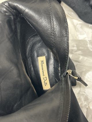 Botines Massimo Dutti Negros