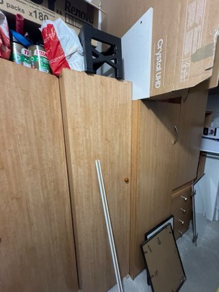 Armario de madera cada modulo 20€