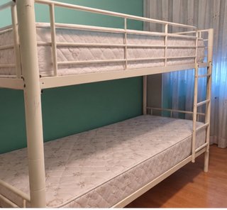 Litera Blanca de Metal Conforama