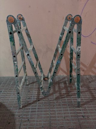 Escalera de aluminio