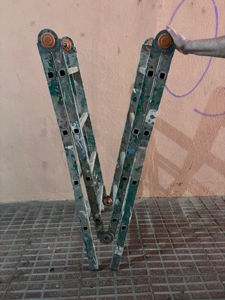 Escalera de aluminio