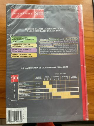 Diccionario lengua española primaria : nivel av...