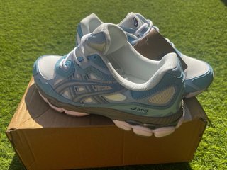 Zapatillas Asics Gel Azules y Blancas