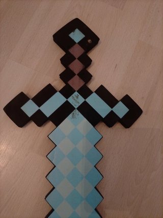 Pico y Espada Minecraft Diamante