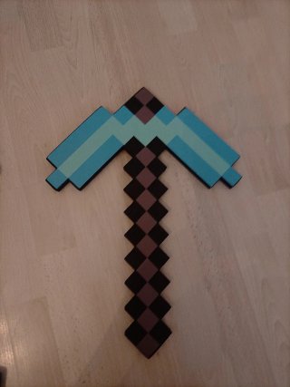 Pico y Espada Minecraft Diamante