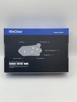 2 Intercomunicadores Moto WeClear L2 NUEVOS