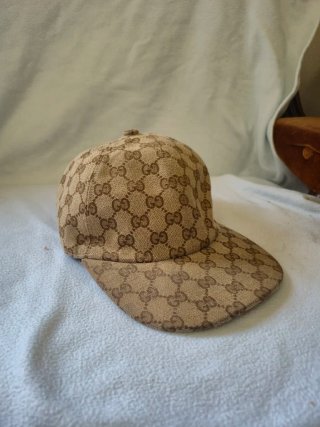 Gorra Gucci Beige y Marrón