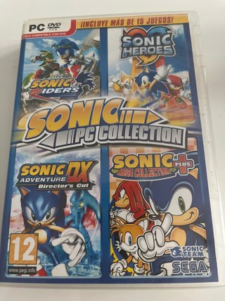 Sonic PC Collection SEGA Juegos DVD