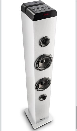 Torre de Sonido NGS Blanca y Negra