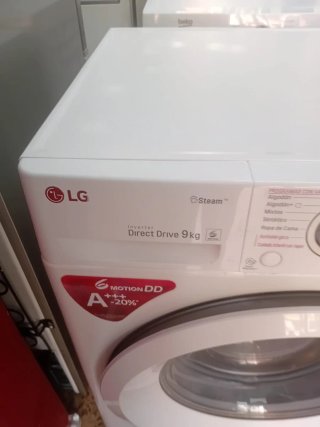 Lavadora LG 9kg A+++