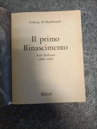Libro Il Primo Rinascimento Arte Italiana