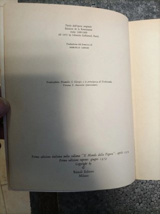 Libro Il Primo Rinascimento Arte Italiana
