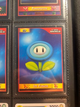 Lote Cartas Coleccionables Super Mario Bros Wii