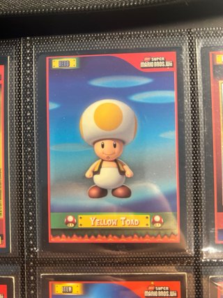 Lote Cartas Coleccionables Super Mario Bros Wii