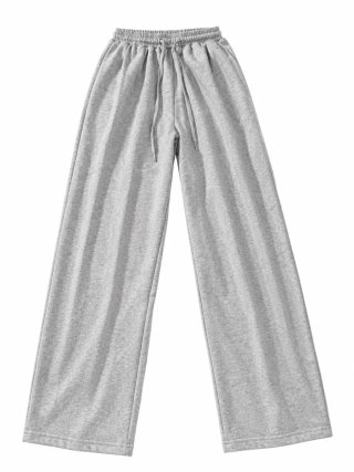 Pantalones grises anchos