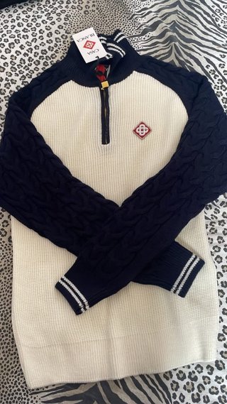Jersey Casa Blanca Blanco y Azul