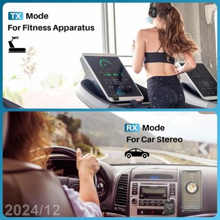 YMOO Receptor/Transmisor Bluetooth 5.4 Bateria 25h