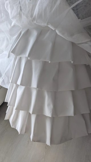 Cancán niña LA LLAR DEL FIL blanco