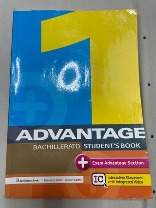 Advantage Student's book. Bachillerato 1