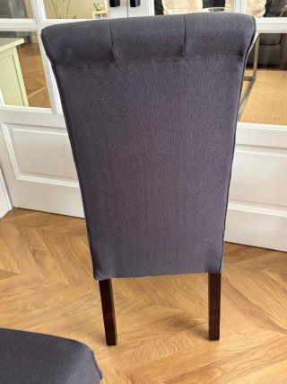 Set de 4 Sillas de Comedor Tapizadas