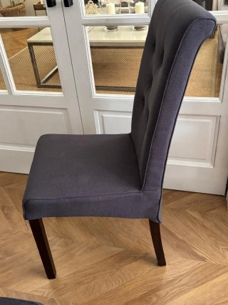 Set de 4 Sillas de Comedor Tapizadas