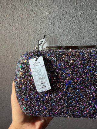 Bolso de Fiesta con Purpurina