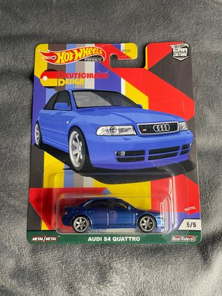Hot Wheels Audi S4 Quattro - Deutschland Design