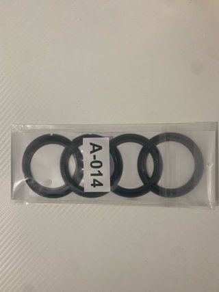 Emblema Audi Negro para Maletero