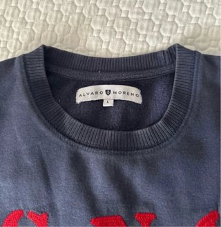 Sudadera Álvaro Moreno Azul