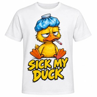 Camiseta Sick My Duck, Talla XL, nuevo diseño