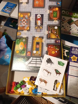 Cluedo Junior Juego de Mesa Hasbro