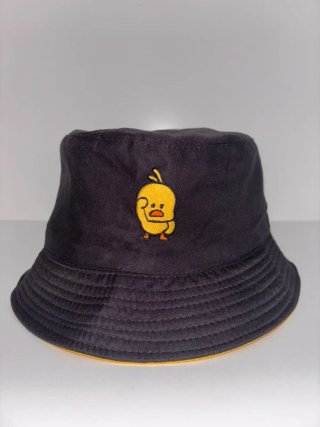 Gorro pescador reversible pollito