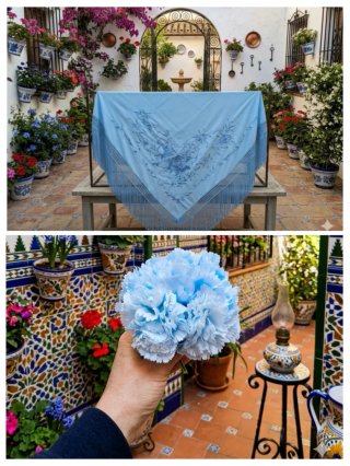 Lote Flamenca Azul