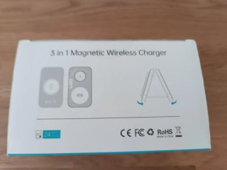 Cargador Inalámbrico Magnético 3 en 1
