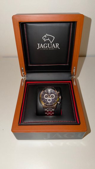 Reloj Jaguar Cronógrafo Esfera Azul